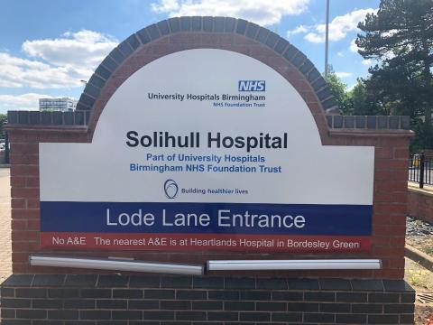 Solihull Hospital Installation